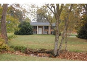 Beautiful front yard creek