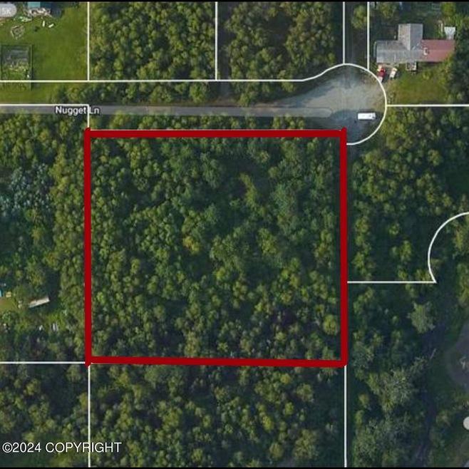 Aerial View with Grid