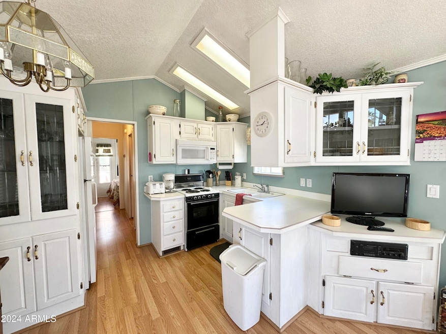 WHITE CABINETS