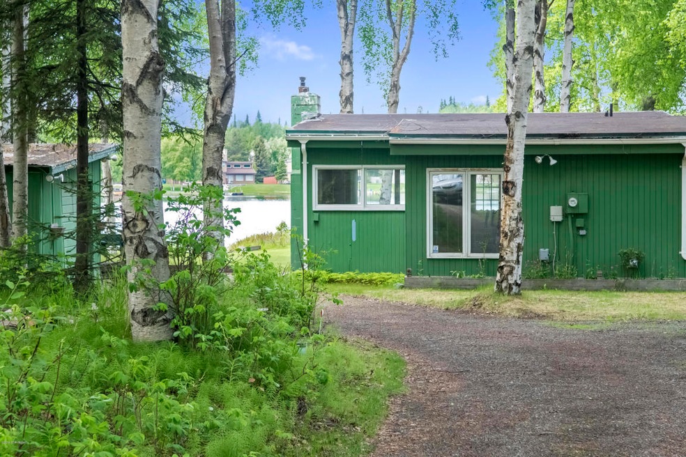 Private Drive Leads to Existing Cabin