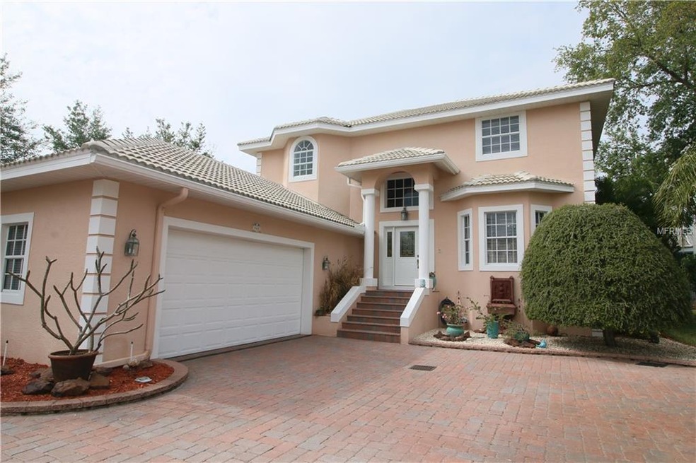 Pavered driveway