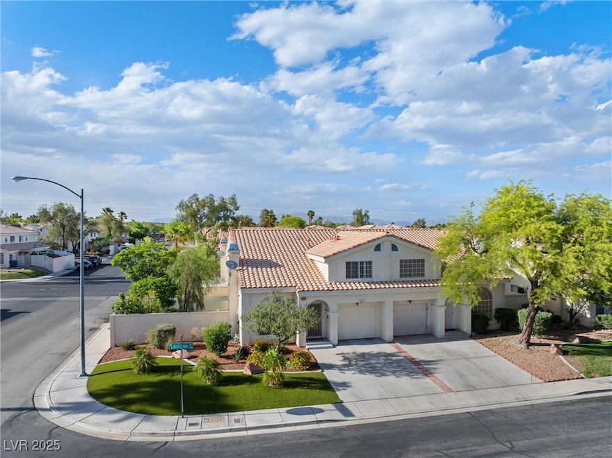 Beautiful corner lot with maintained front and bac