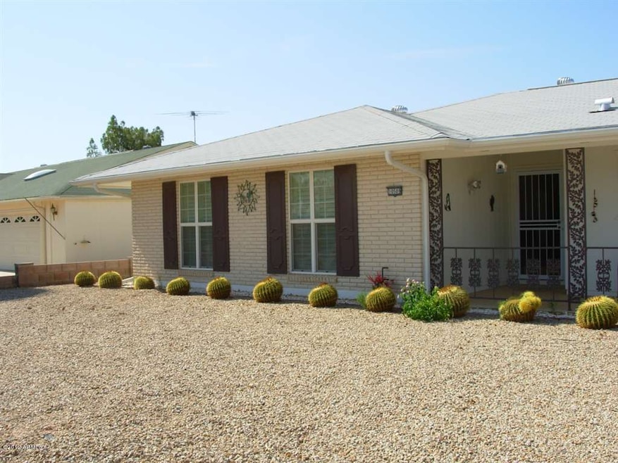 FRONT VIEW WITH BARREL CACTUS