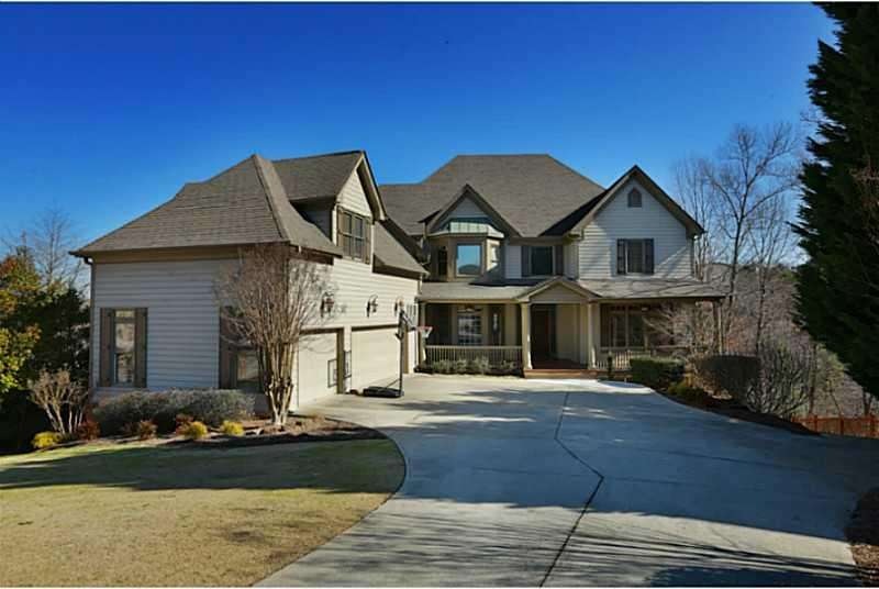 Exterior Front. Truly exceptional home with captiv