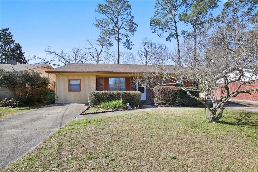 Front View. Two Driveways