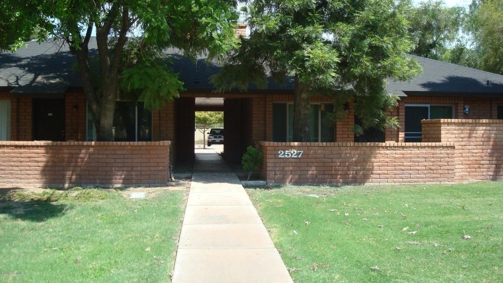 Front of complex 1