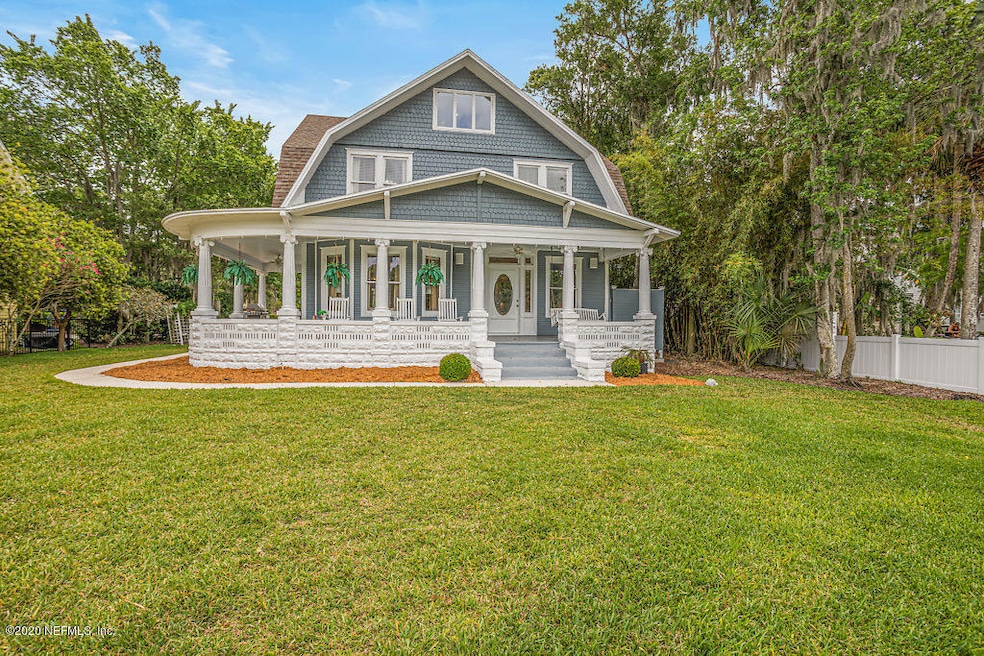 Front of Home Facing Water