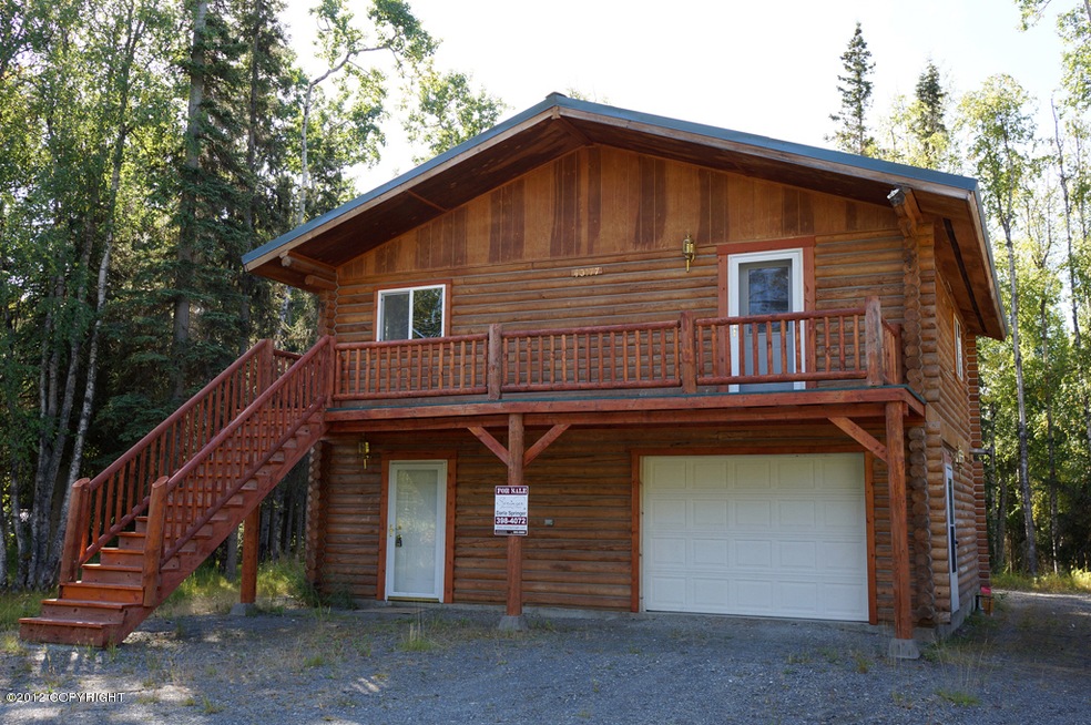 Darling Log Home on the Kenai Peninsula