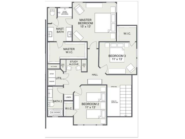 Unit 8 - 2nd floor plan