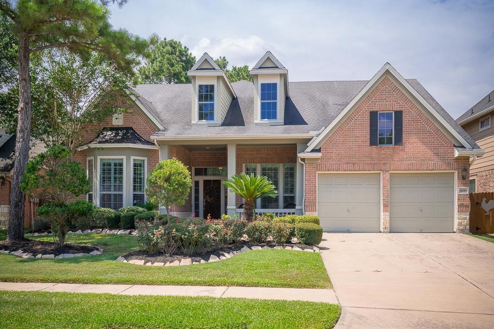 Welcome to 14019 Fosters Creek Drive located in the master planned Coles Crossing community!  This 1-1/2 story home boasts a traditional brick & stone elevation with bay window, covered front porch, dormer windows, and a 2-car attached garage.