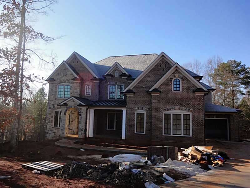 Exterior Front. 4 sided brick home