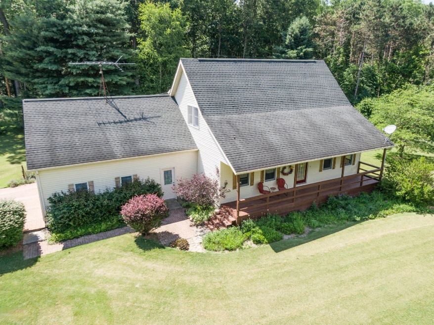 Home and Attached Garage