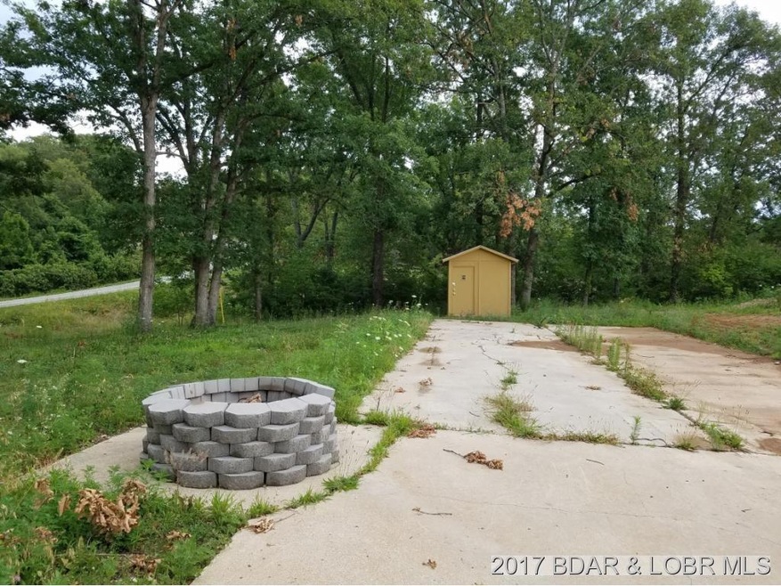 Concrete pad RV spot