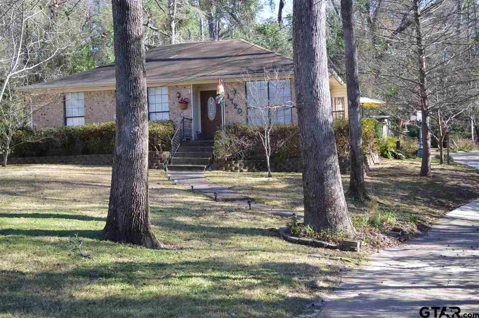 Set back off the road for a very private feel.