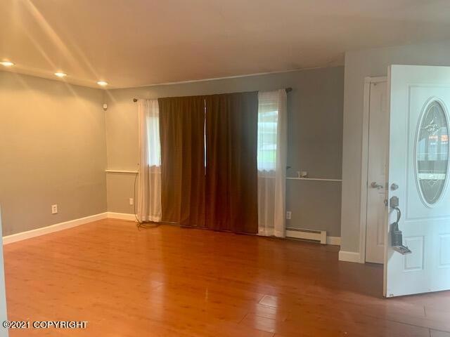 Large open living room