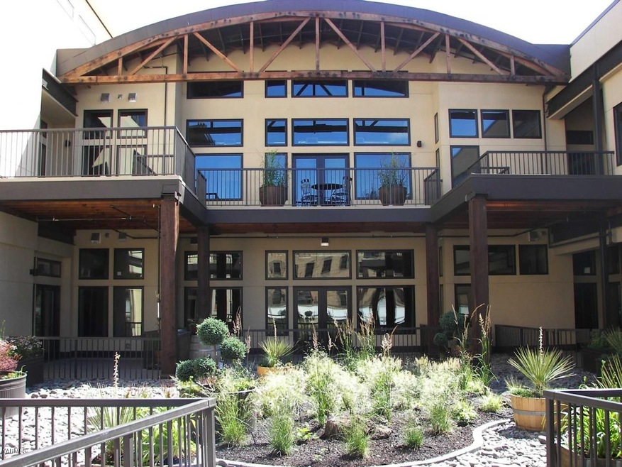 Garden and Center of Building