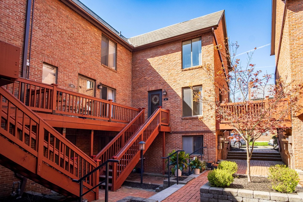 Courtyard front door
