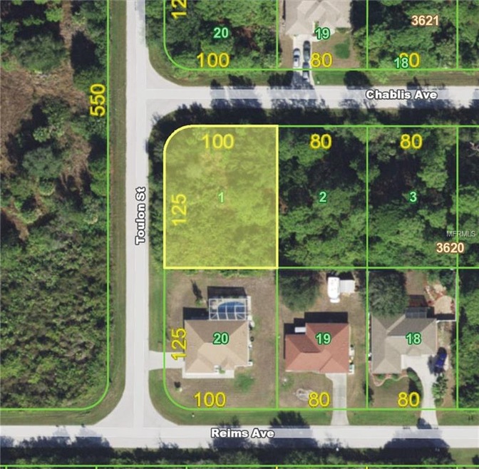 Aerial View of Property