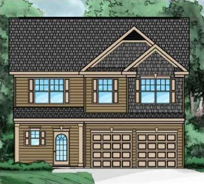 Exterior Front. Front Elevation