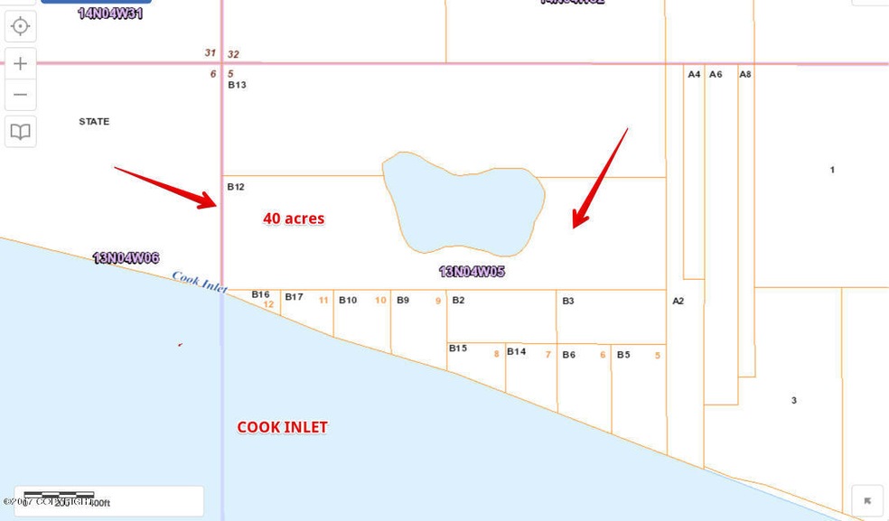 HILL  map of 40 ac 2