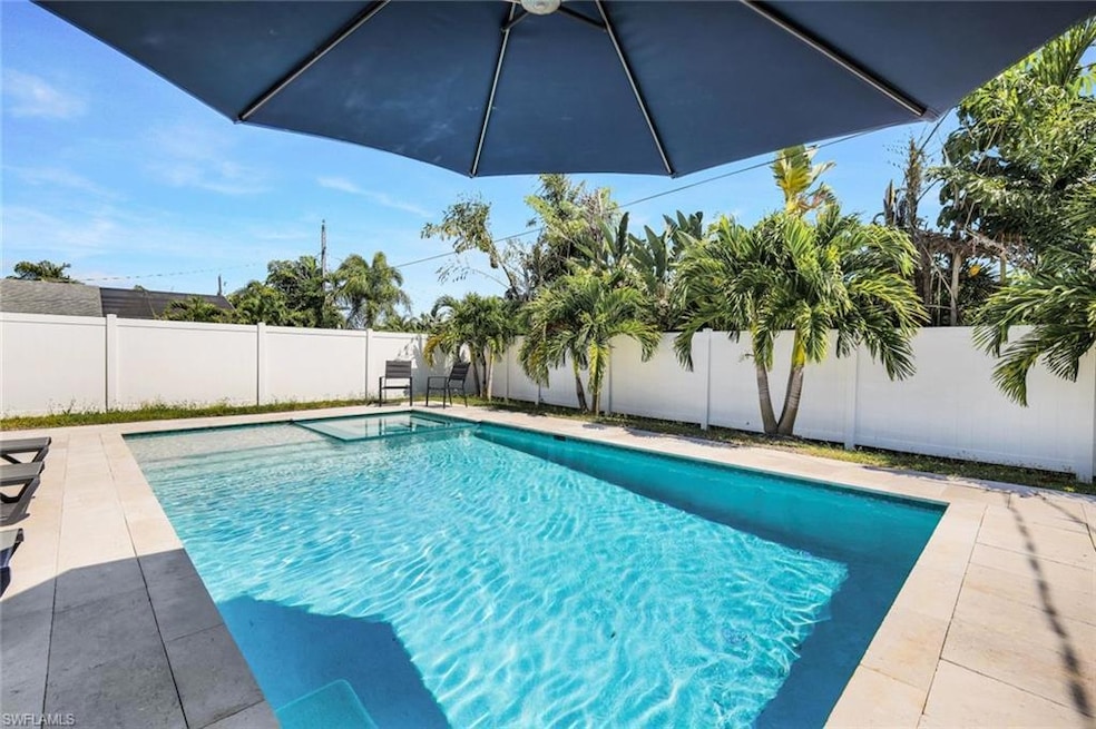 View of pool