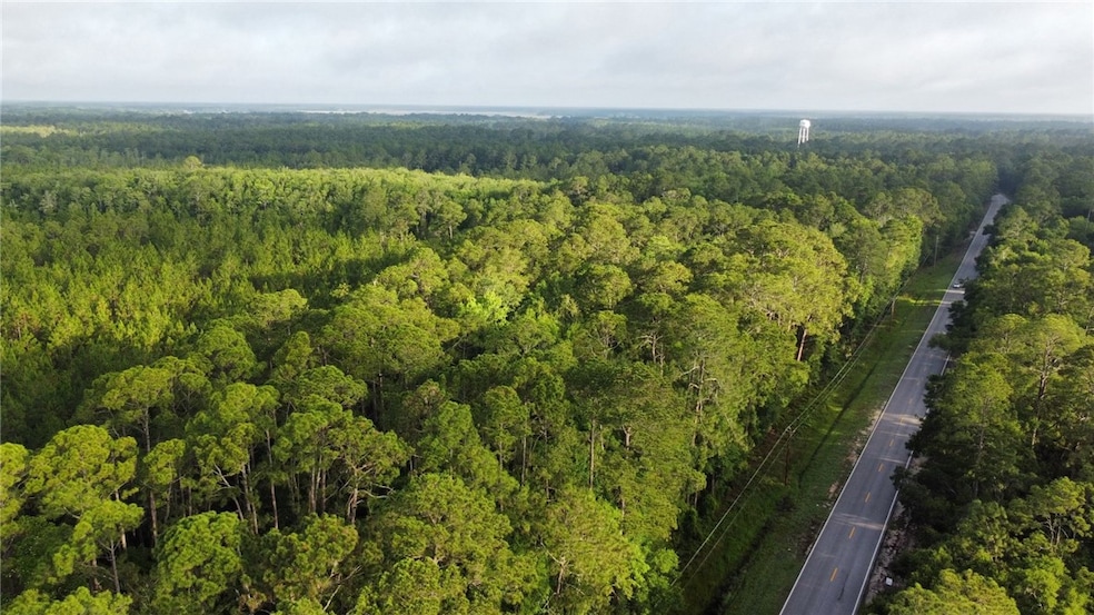 Looking west over property.