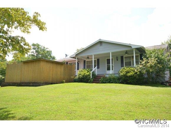 Covered front porch