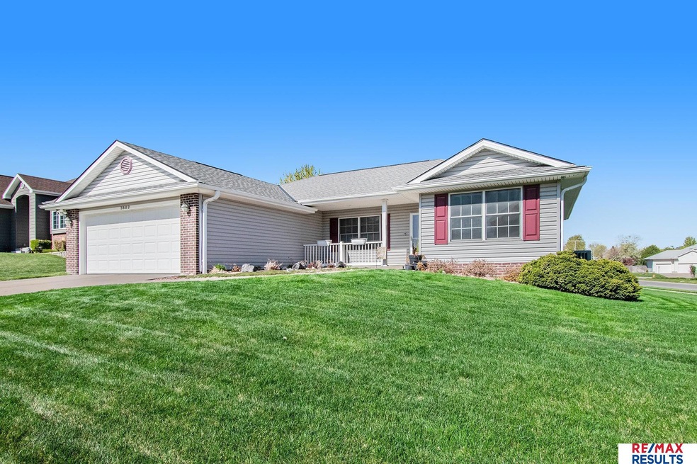 Large fully landscaped corner lot