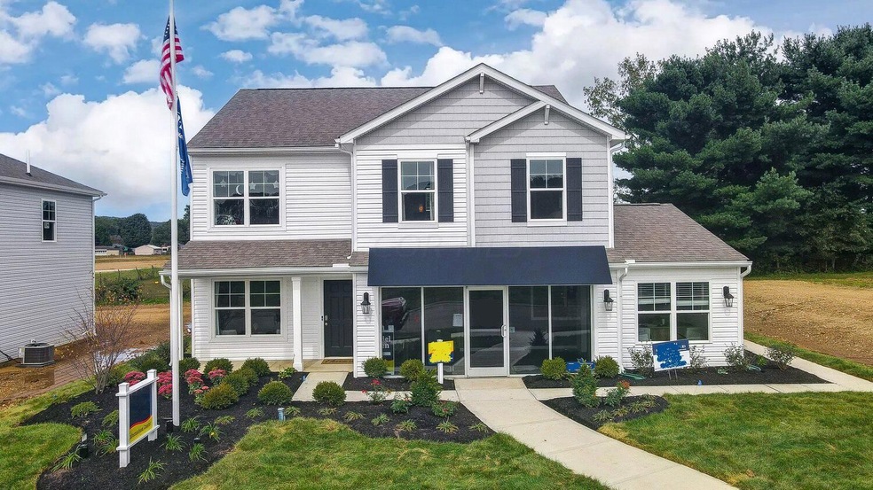 Front Exterior with 3 car garage