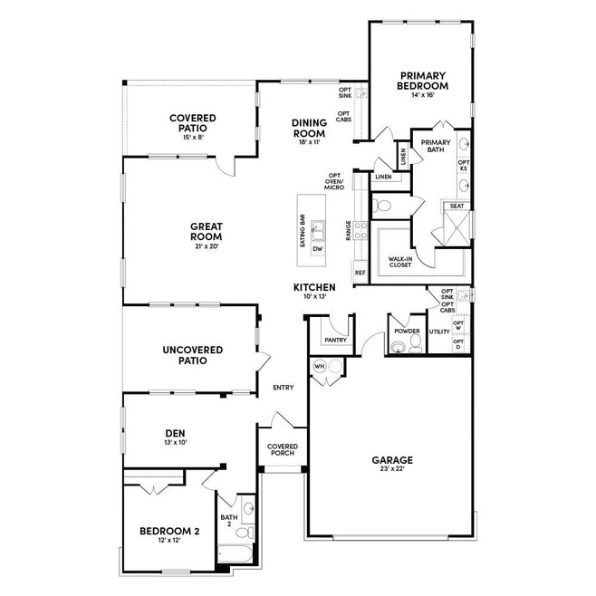 Floor plan / room layout