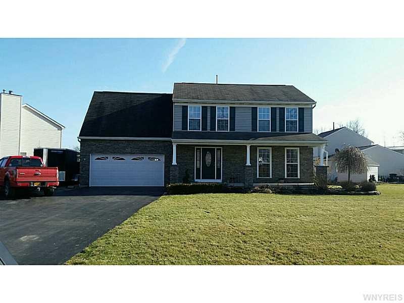 Exterior Front Blacktop Drive with lots of parking