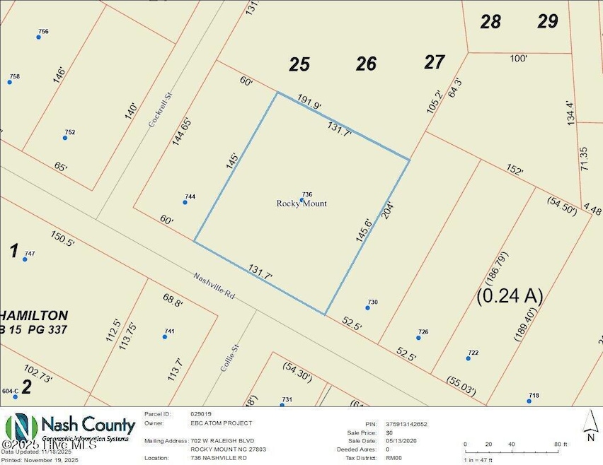 736 Nashville, Rocky Mount, NC 27803 - photo 1