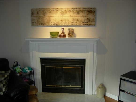 Firplaced Living Room