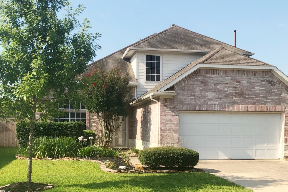 Beautiful landscaping at the front of the home