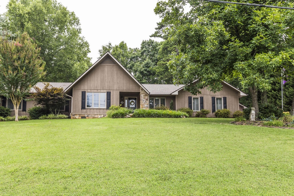 Expansive Front Lawn
