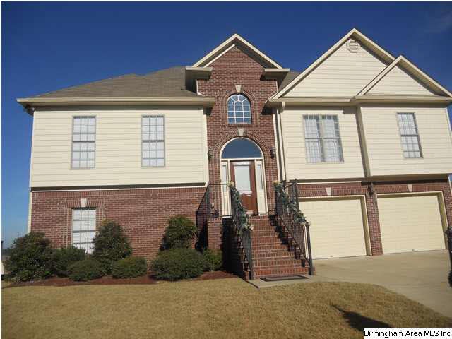 Five bedroom, three bath home with fenced back yar