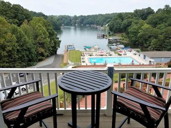 View from deck
