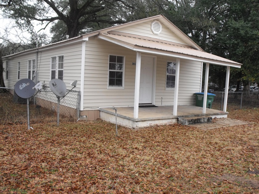 front of the house