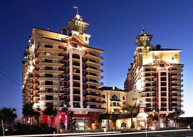 EG front at night