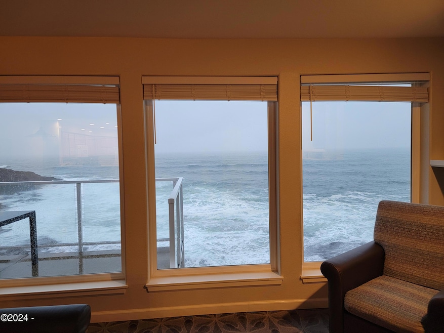 view from living space