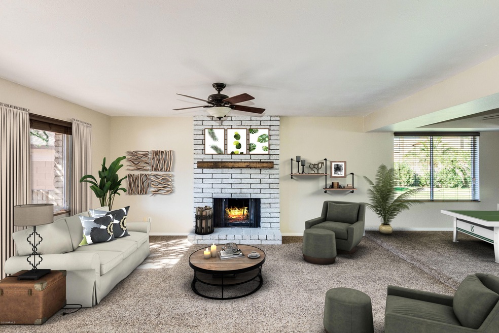 1456 W Juanita Ave Staged Living Room
