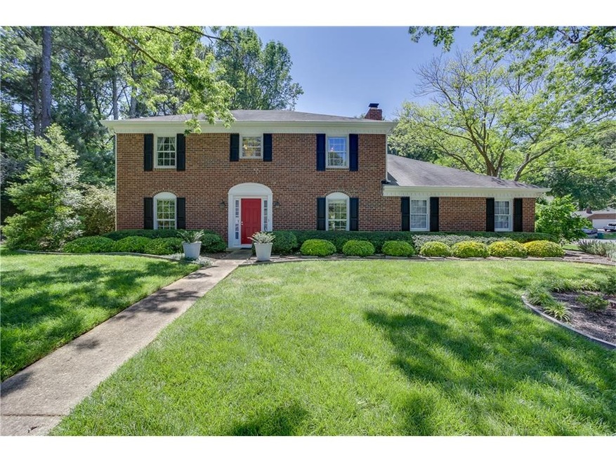 Gorgeous traditional home on a large corner lot in