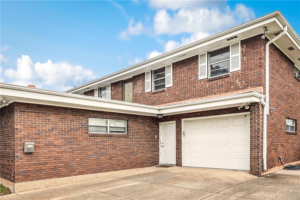 Two story apartment