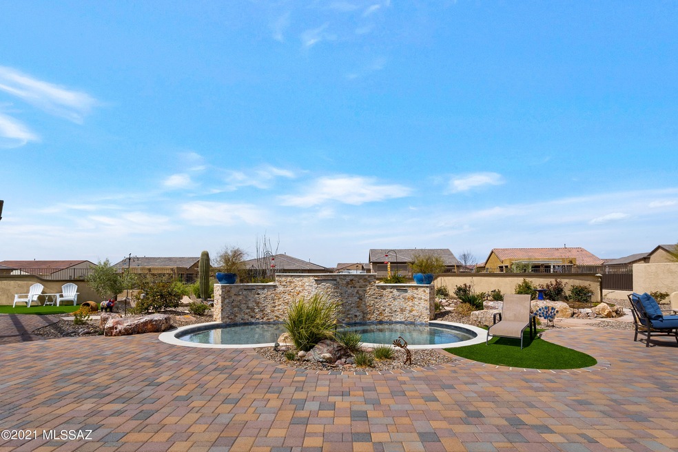 Back Patio Extended Pavers & Pool