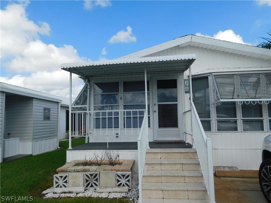 Front of home