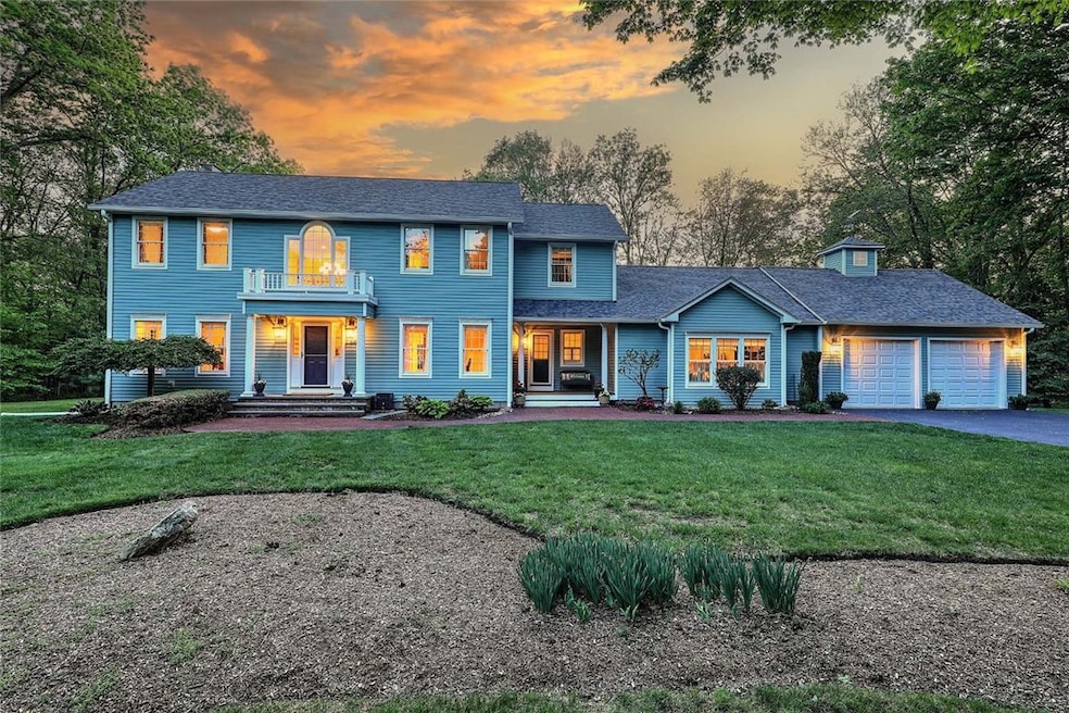 Front of Home at Twilight