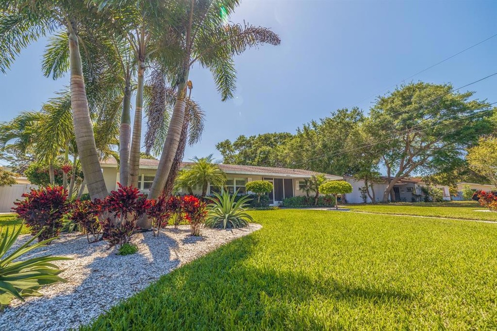 Beautiful tropical setting