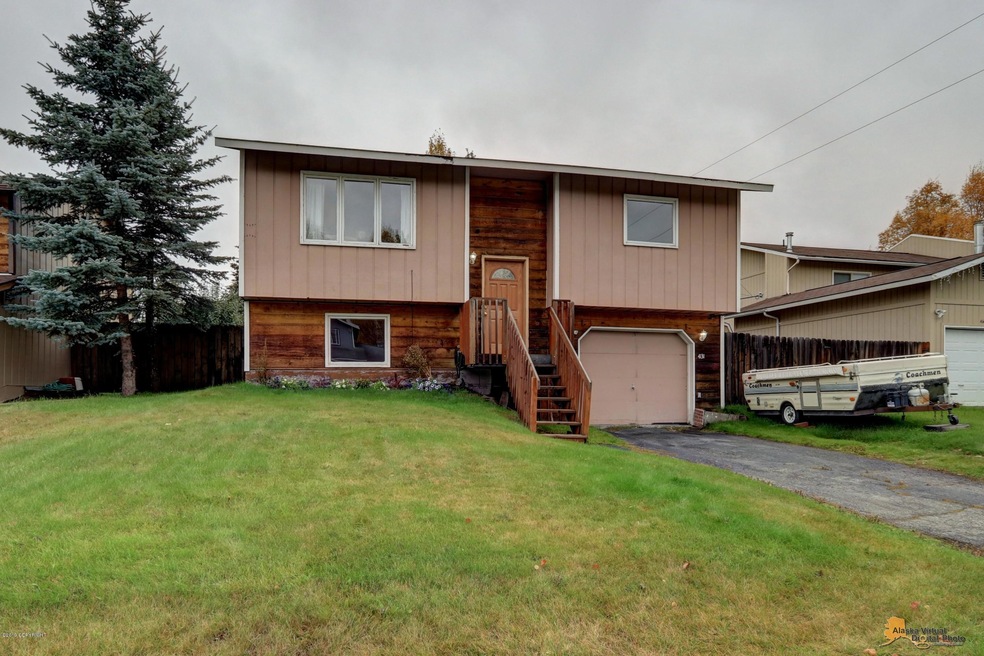 front of the house