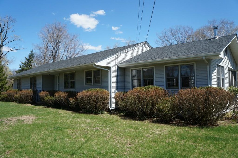 56' custom built ranch...family room to the right.