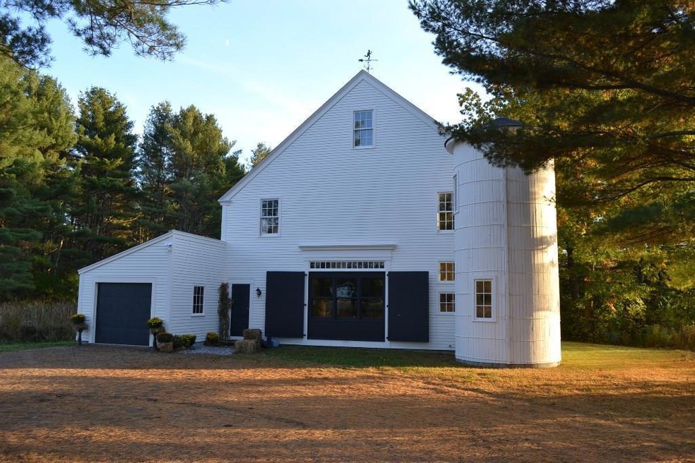 Contemporary Post and Beam Barn....
